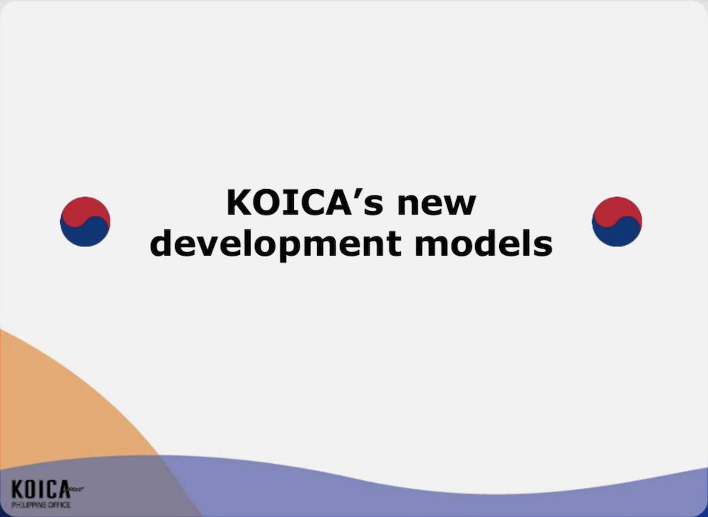 Nuevos modelos de desarrollo de Koica